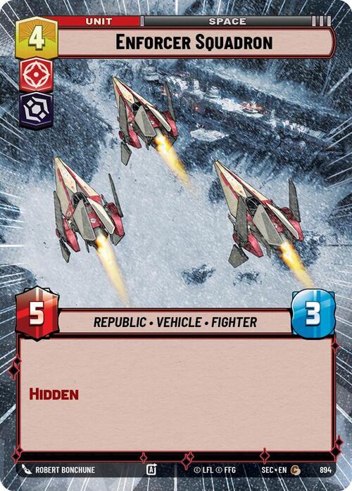 Enforcer Squadron Card Front