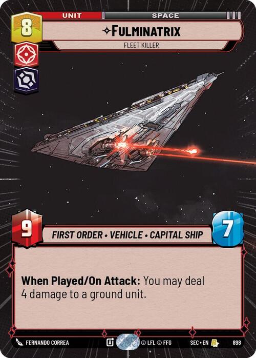 Fulminatrix - Fleet Killer Card Front