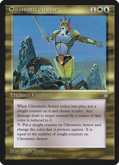 Chromatic Armor Card Front