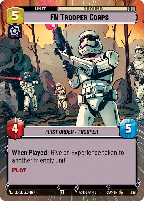 FN Trooper Corps Card Front
