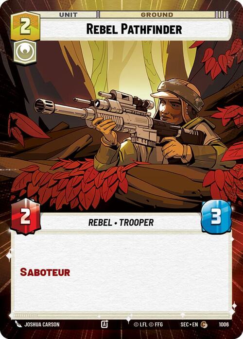 Rebel Pathfinder Card Front