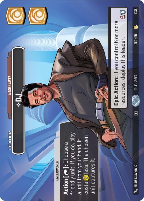 DJ, Vi Serve Un Passaggio? Card Front