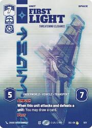 First Light - Threatening Elegance