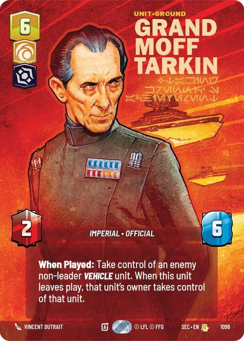 Grand Moff Tarkin - Taking Krennics Achievement Card Front
