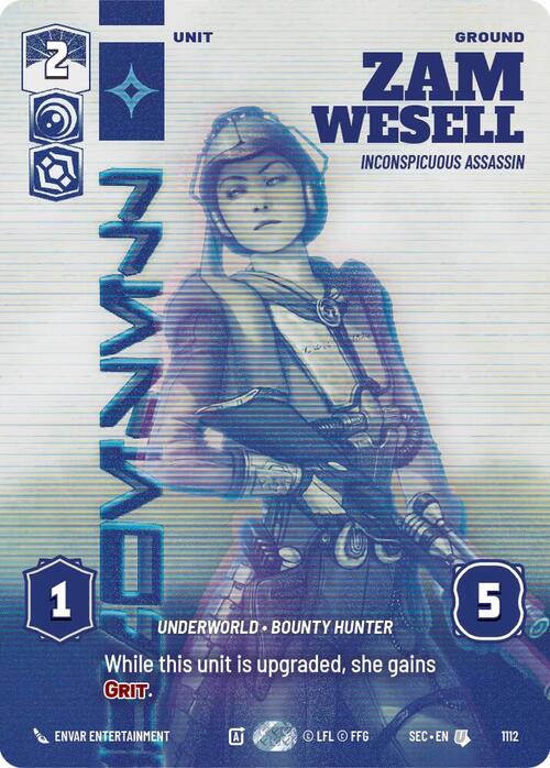 Zam Wesell - Inconspicuous Assassin Card Front