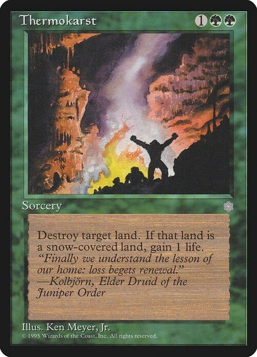 Thermokarst Card Front