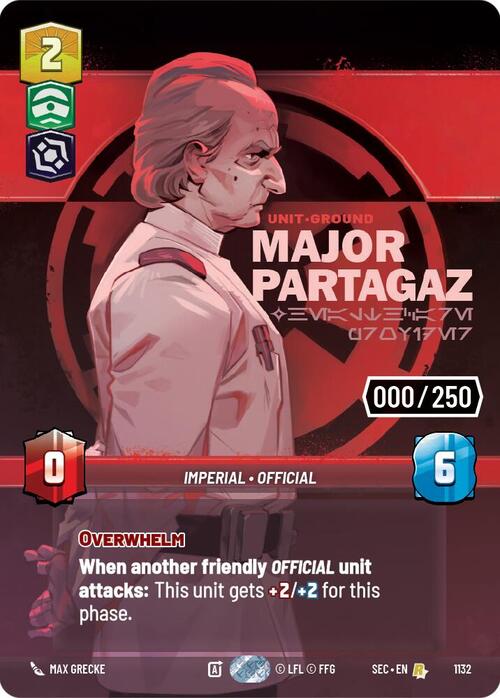 Major Partagaz - Healthcare Provider Card Front