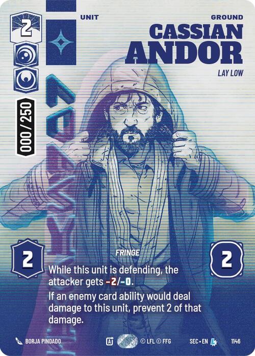 Cassian Andor - Lay Low Card Front