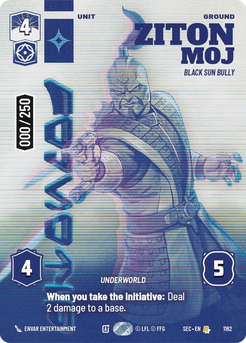 Ziton Moj - Black Sun Bully Card Front