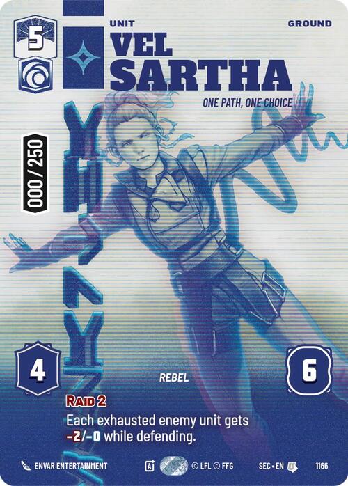 Vel Sartha - One Path, One Choice Card Front