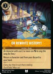 Or Rewrite History! 027