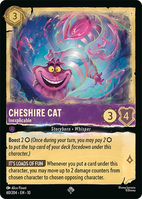 Cheshire Cat - Inexplicable Card Front