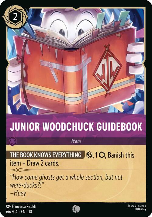 Junior Woodchuck Guidebook Card Front