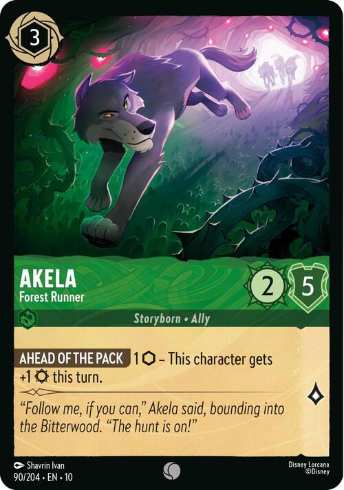 Akela - Forest Runner Card Front