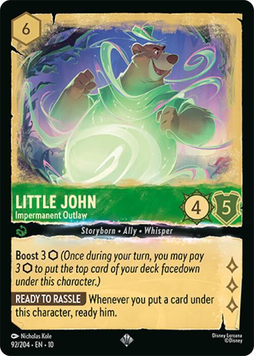Little John - Impermanent Outlaw Card Front