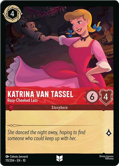 Katrina Van Tassel - Rosy-Cheeked Lass Card Front