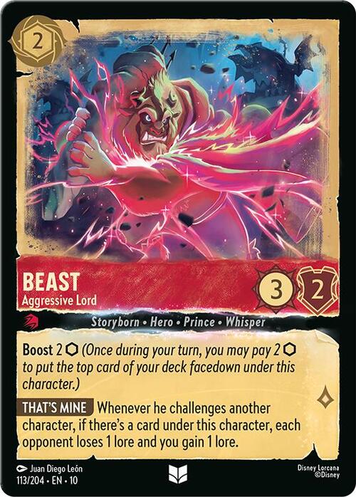 Beast - Aggressive Lord Card Front