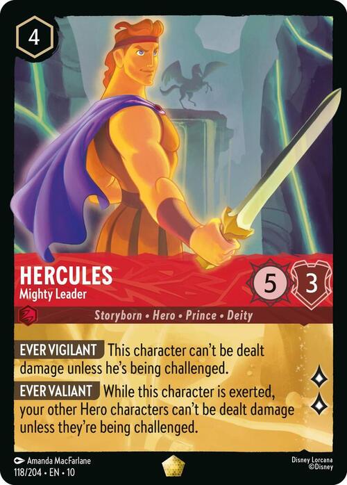 Hercules - Mighty Leader Frente
