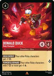 Donald Duck - Ruby Champion 121