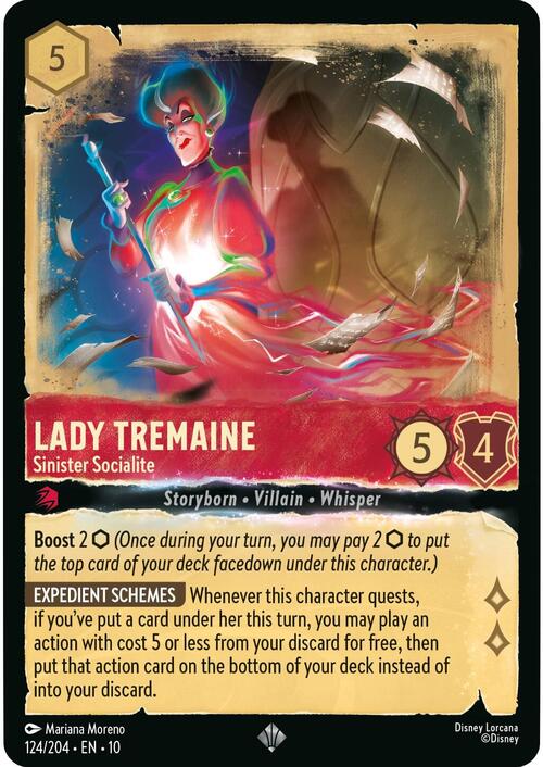 Lady Tremaine - Sinister Socialite Card Front