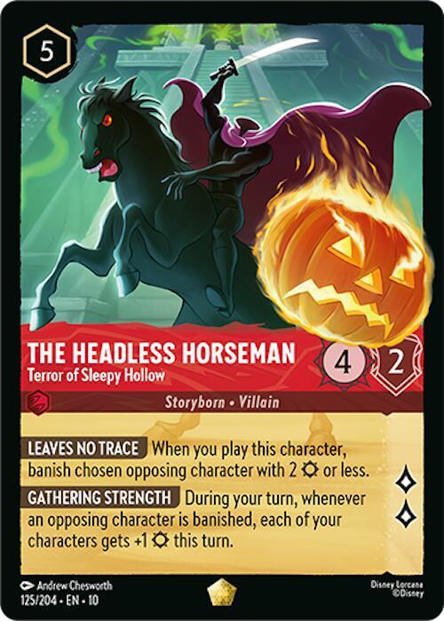 The Headless Horseman - Terror of Sleepy Hollow Card Front