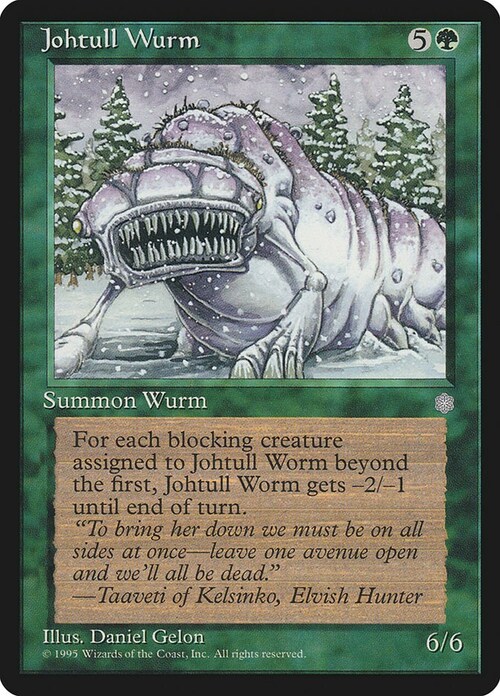 Johtull Wurm Card Front