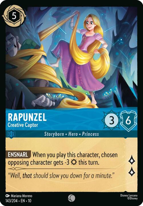 Rapunzel - Creative Captor Card Front
