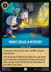 Might Solve a Mystery 163