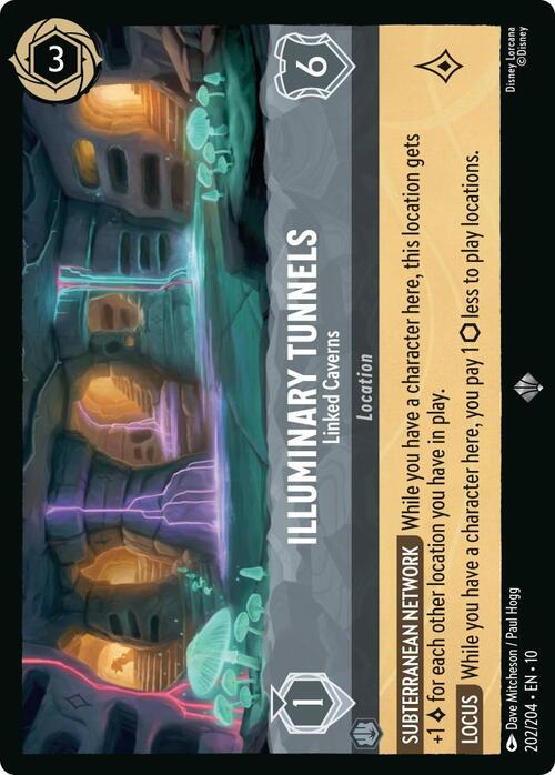 Illuminary Tunnels - Linked Caverns Card Front