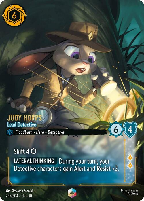 Judy Hopps - Lead Detective Card Front