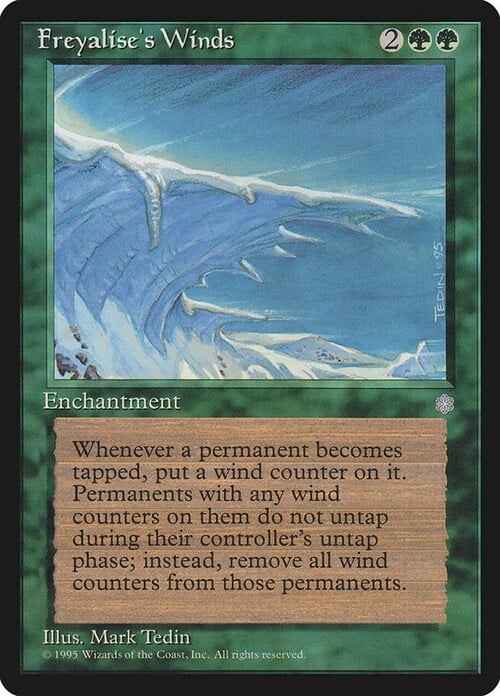 Freyalise's Winds Card Front