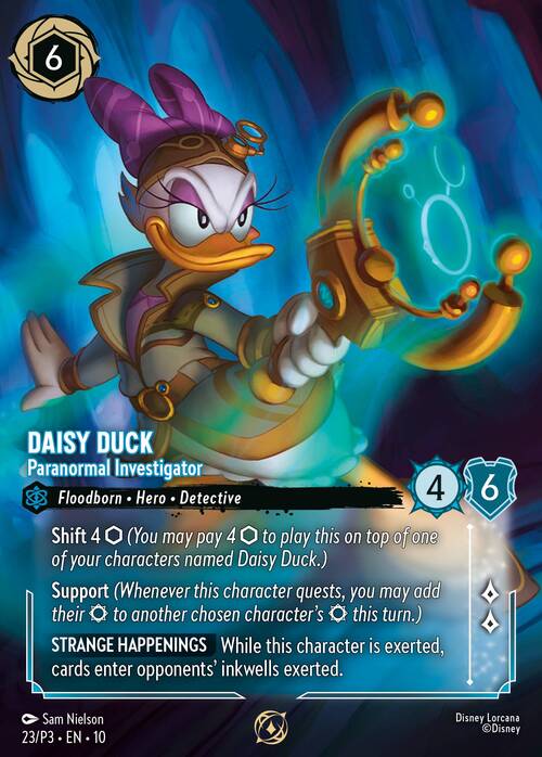 Daisy Duck - Paranormal Investigator Frente