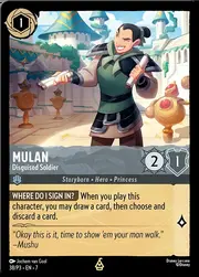 Mulan - Disguised Soldier 38/P3