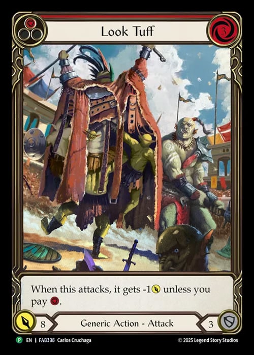 Look Tuff Card Front