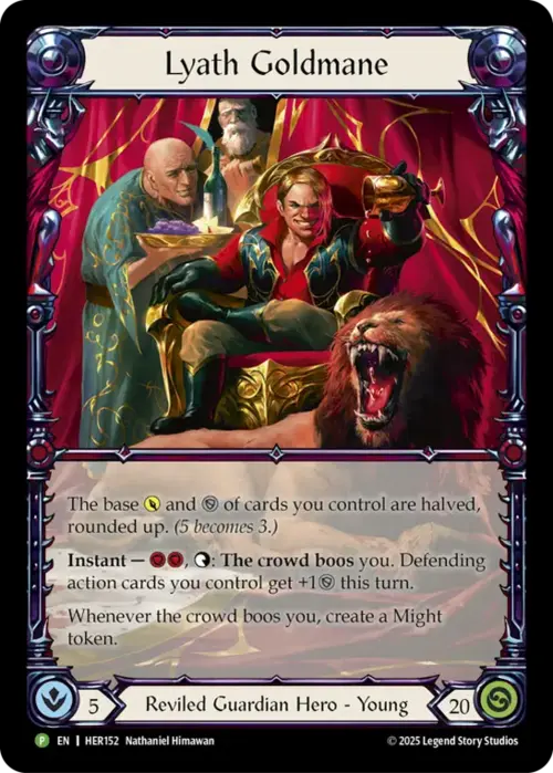 Lyath Goldmane Card Front