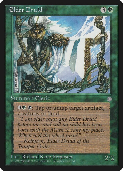 Elder Druid Card Front
