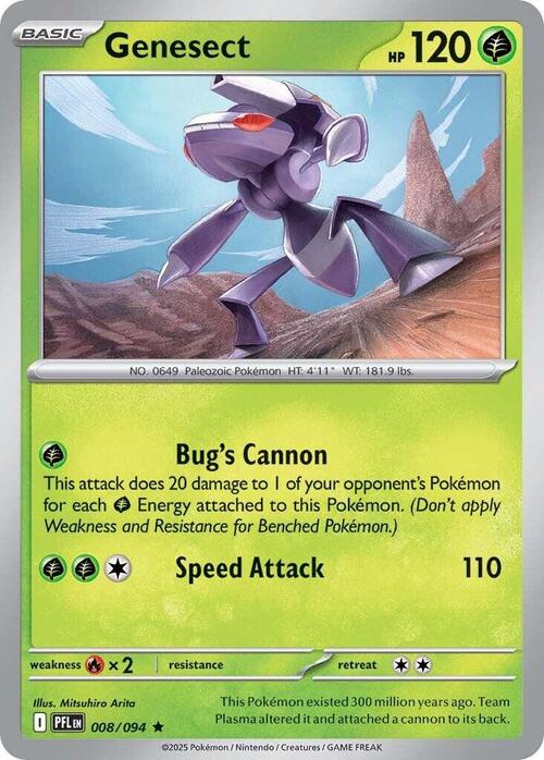Genesect Card Front