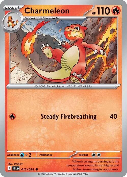 Charmeleon Card Front
