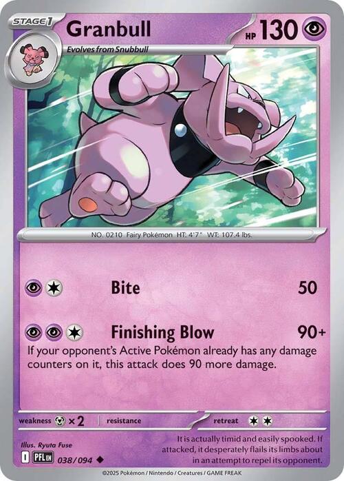 Granbull Card Front