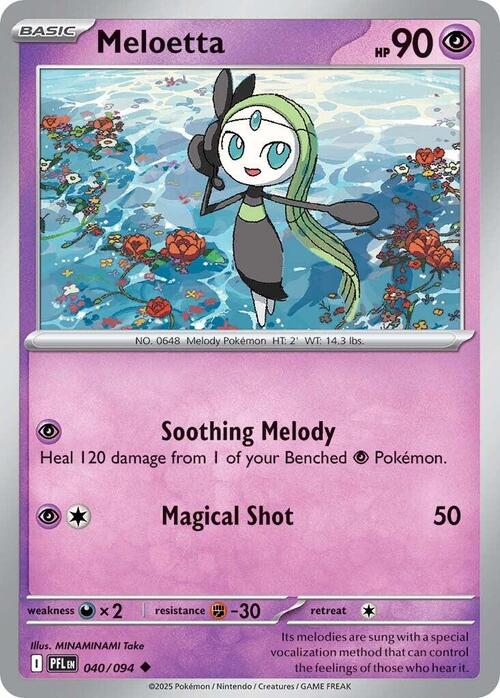 Meloetta Card Front
