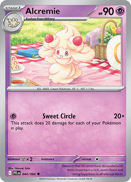 Alcremie Card Front
