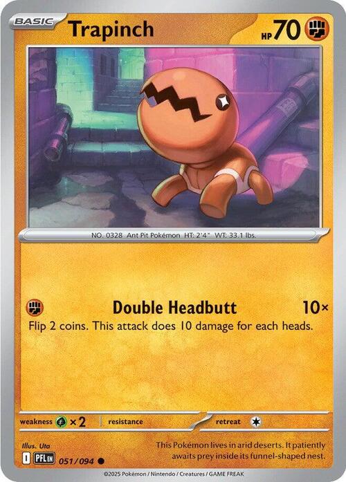 Trapinch Card Front