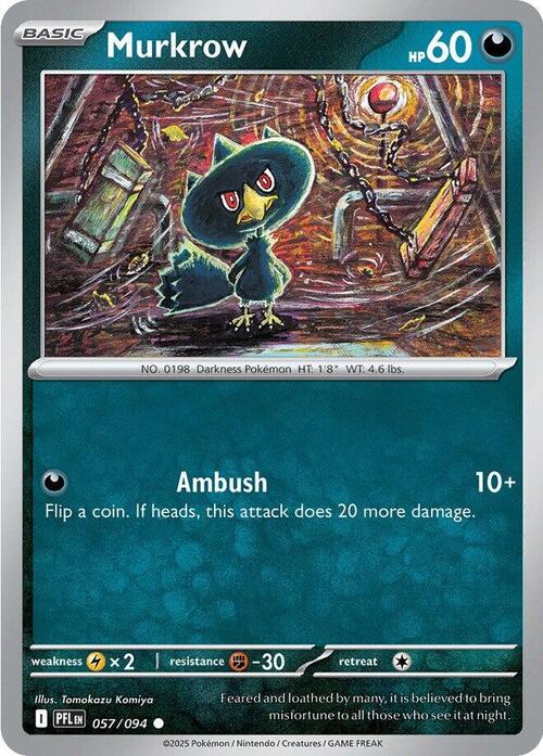 Murkrow Card Front