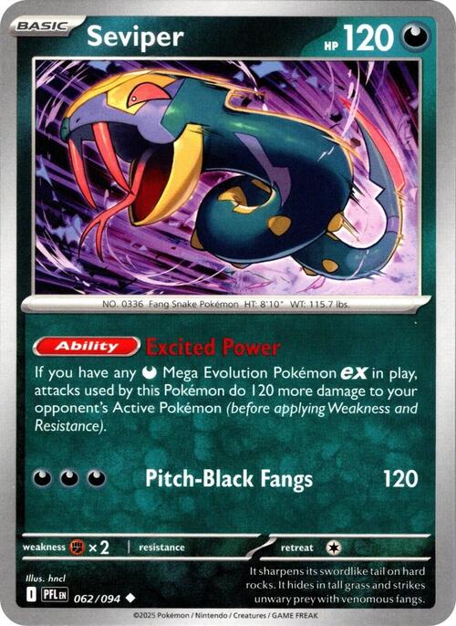 Seviper Card Front