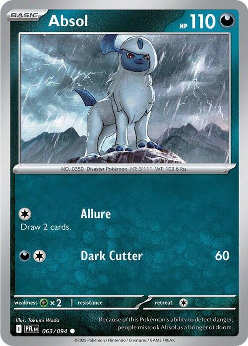 Absol Card Front