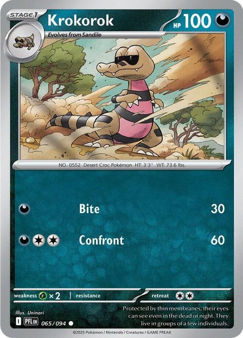 Krokorok Card Front