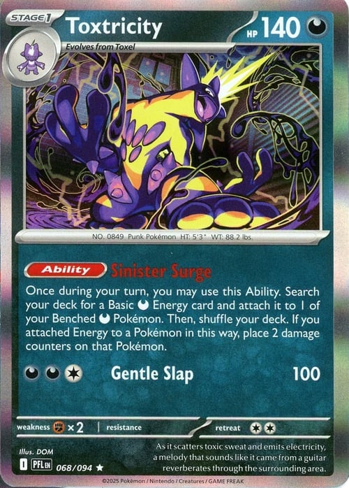 Toxtricity Card Front