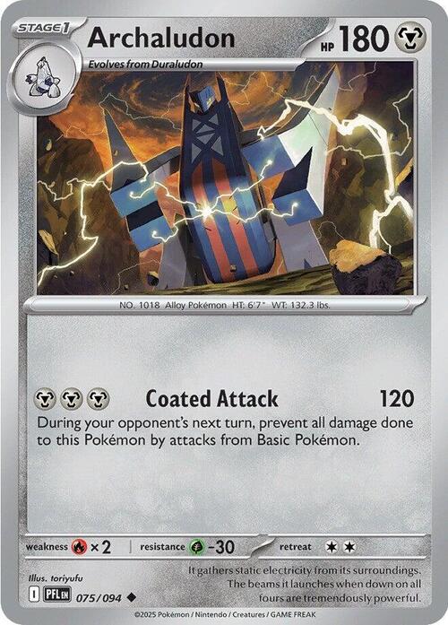 Archaludon Card Front