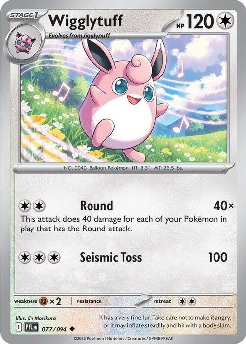 Wigglytuff Card Front