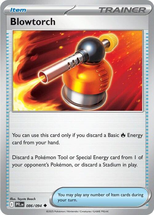 Blowtorch Card Front